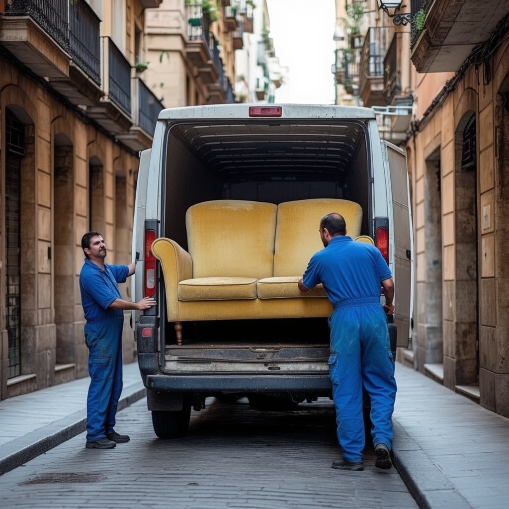 Vaciado de locales con gestión ecológica en Badalona