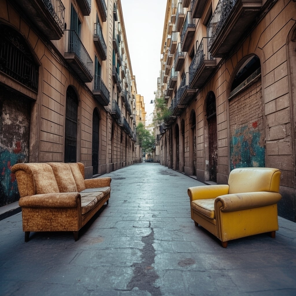 Vaciado de locales con gestión ecológica en Sitges