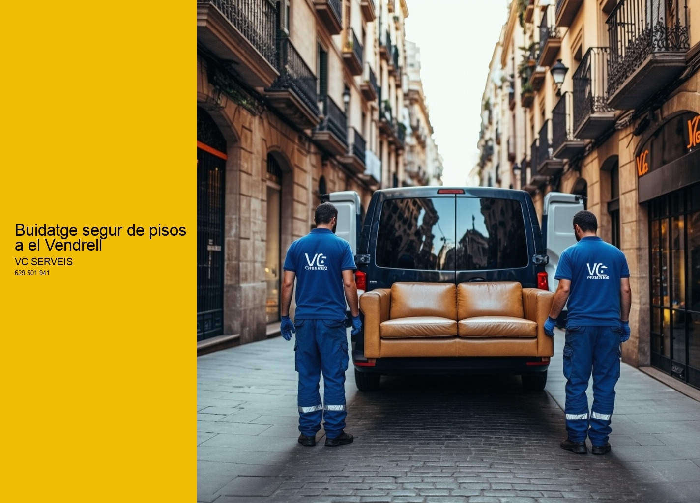Buidatge segur de pisos a el Vendrell