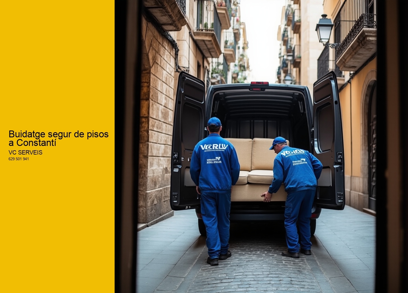 Buidatge segur de pisos a Constantí