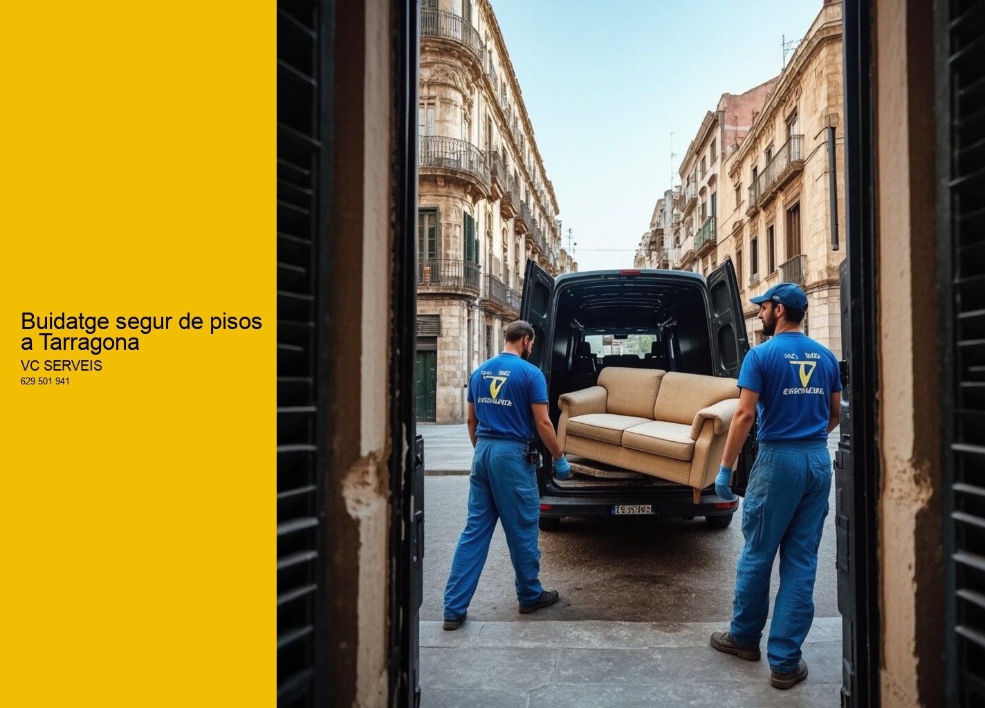 Buidatge segur de pisos a Tarragona